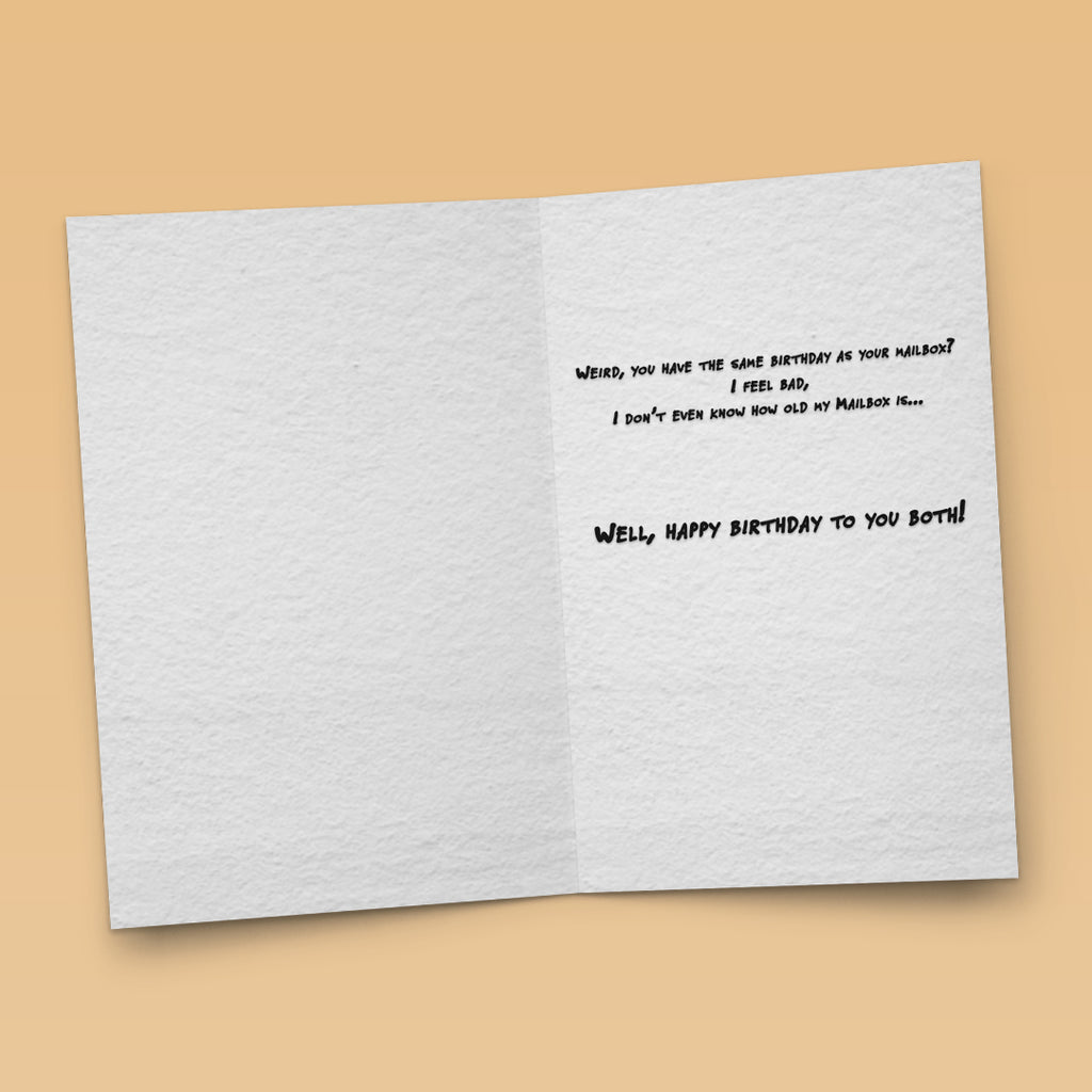 Passive Aggressive Birthday Card – Sarcastic Funny Greeting Card