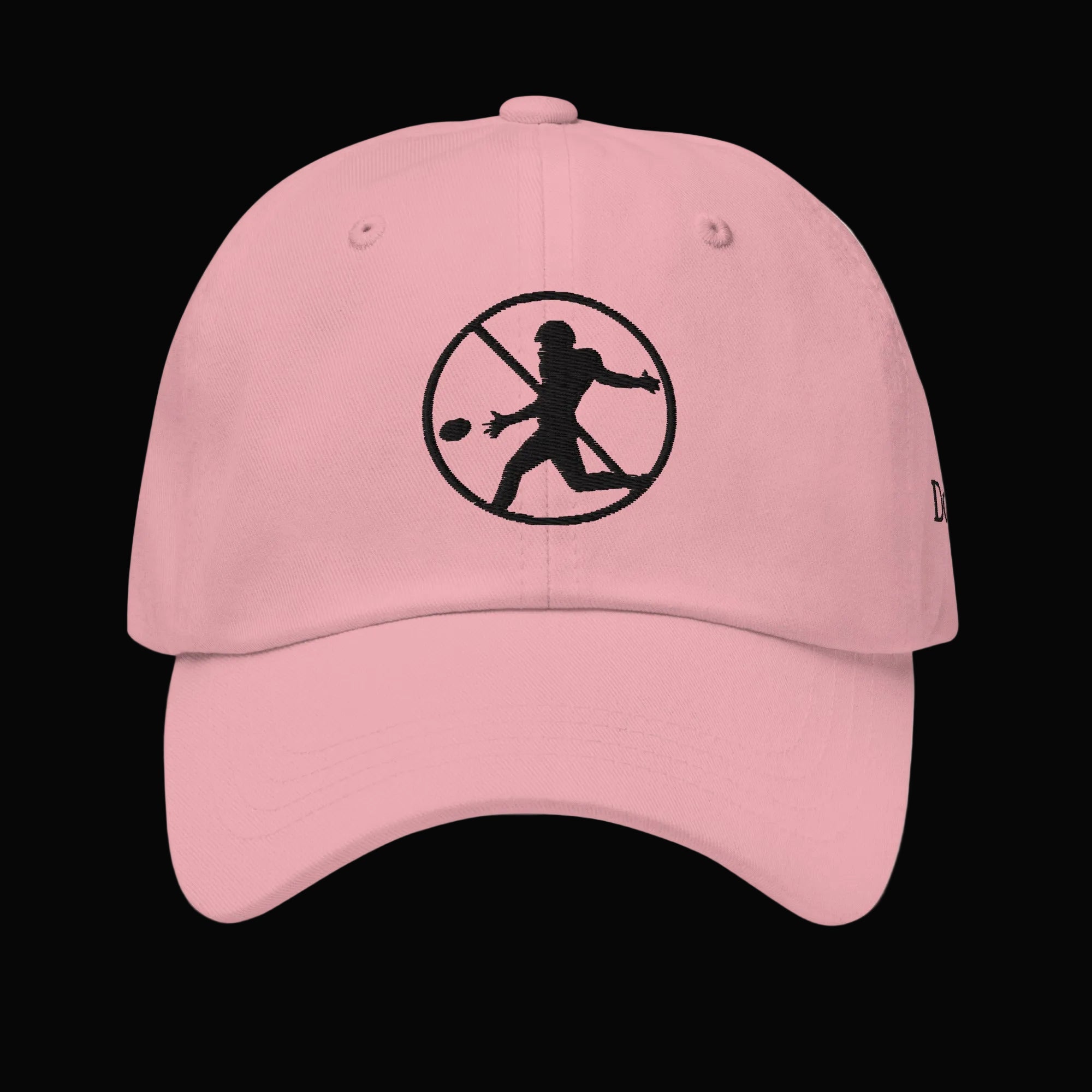 Don't Punt poker dad hat in pink - funny Texas Hold'em cap for poker players