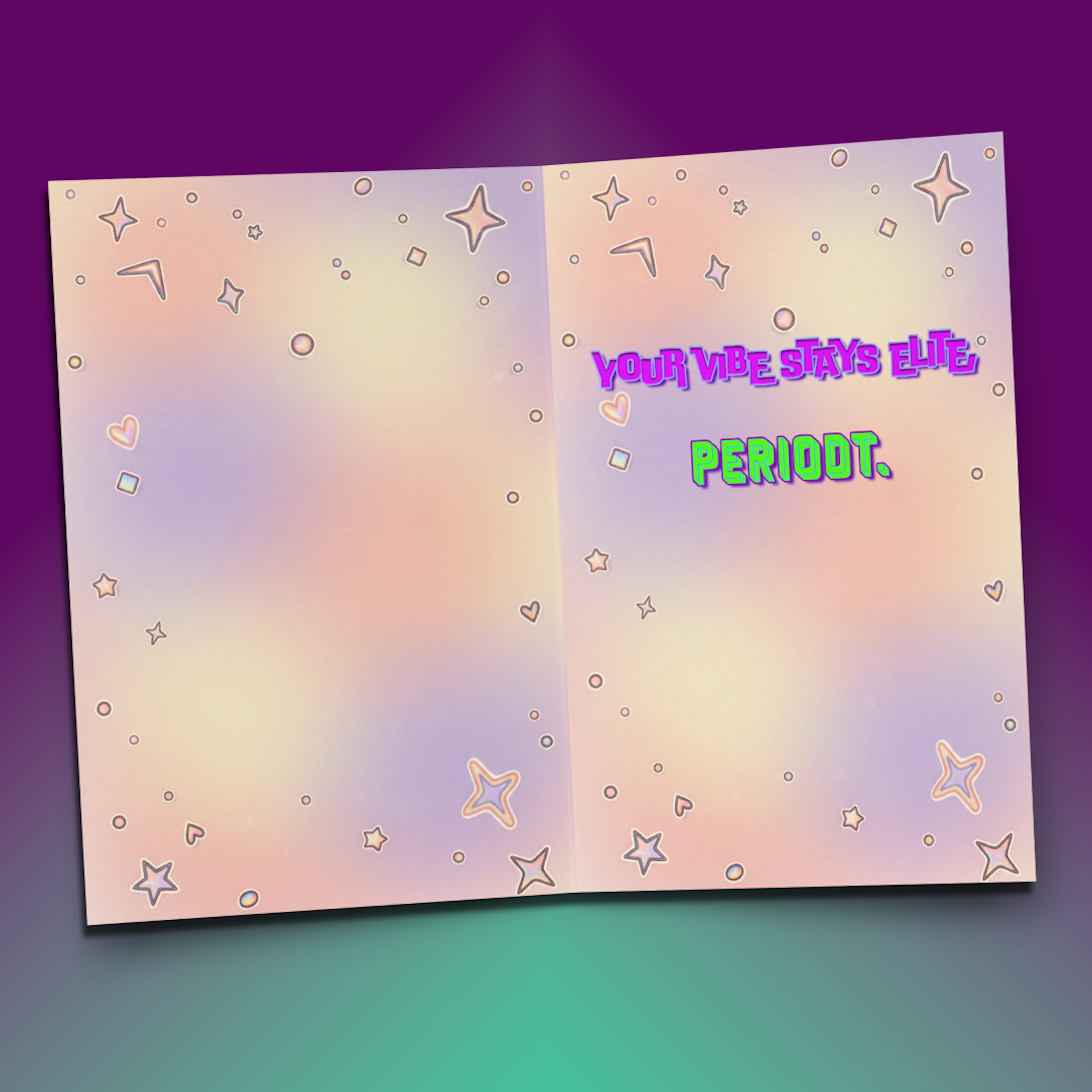 Gen Alpha Birthday Card – Funny Daughter TikTok Slang Card