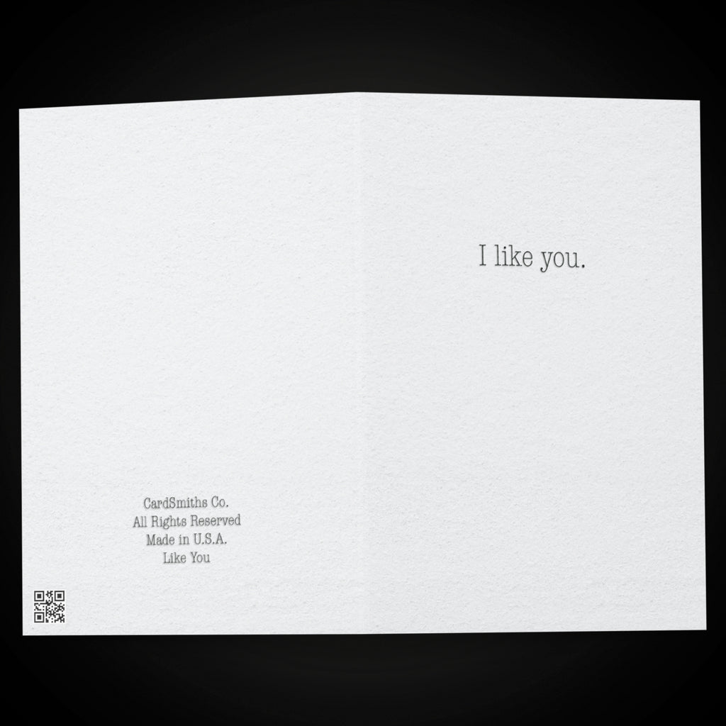 I Like You. That's All.