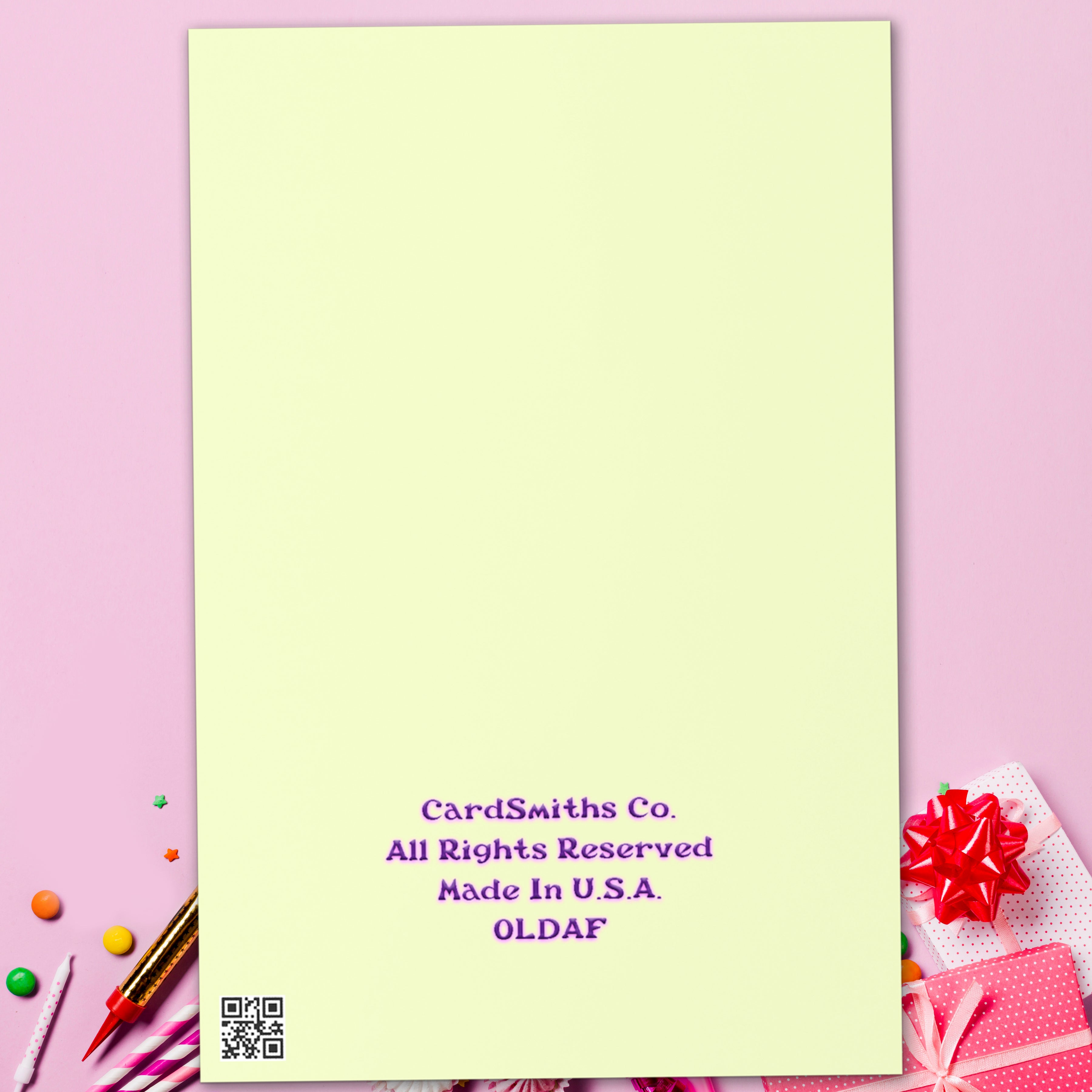 Birthday Queen Card – Funny Birthday Card for Her