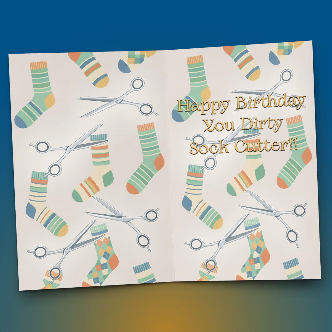 Funny Tongue Twister Birthday Card – Unique Joke Greeting Card
