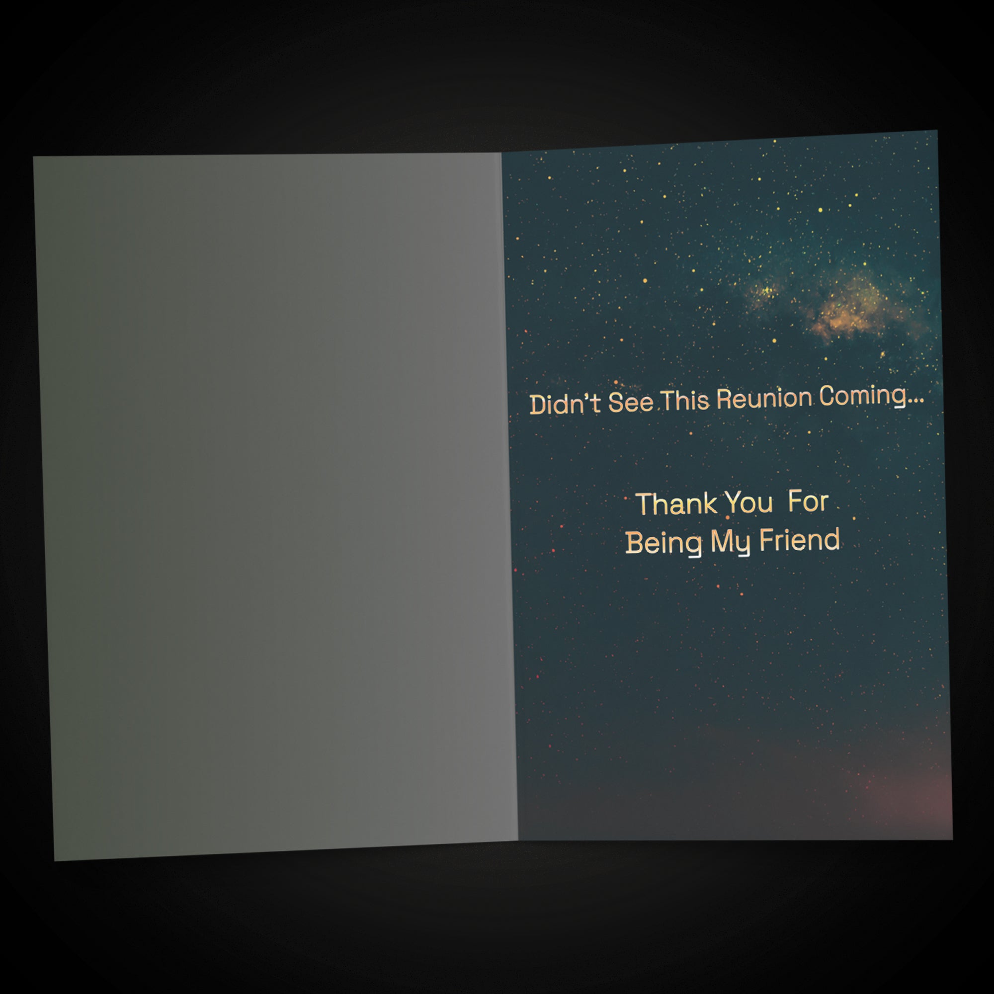 Didn't See That Coming.